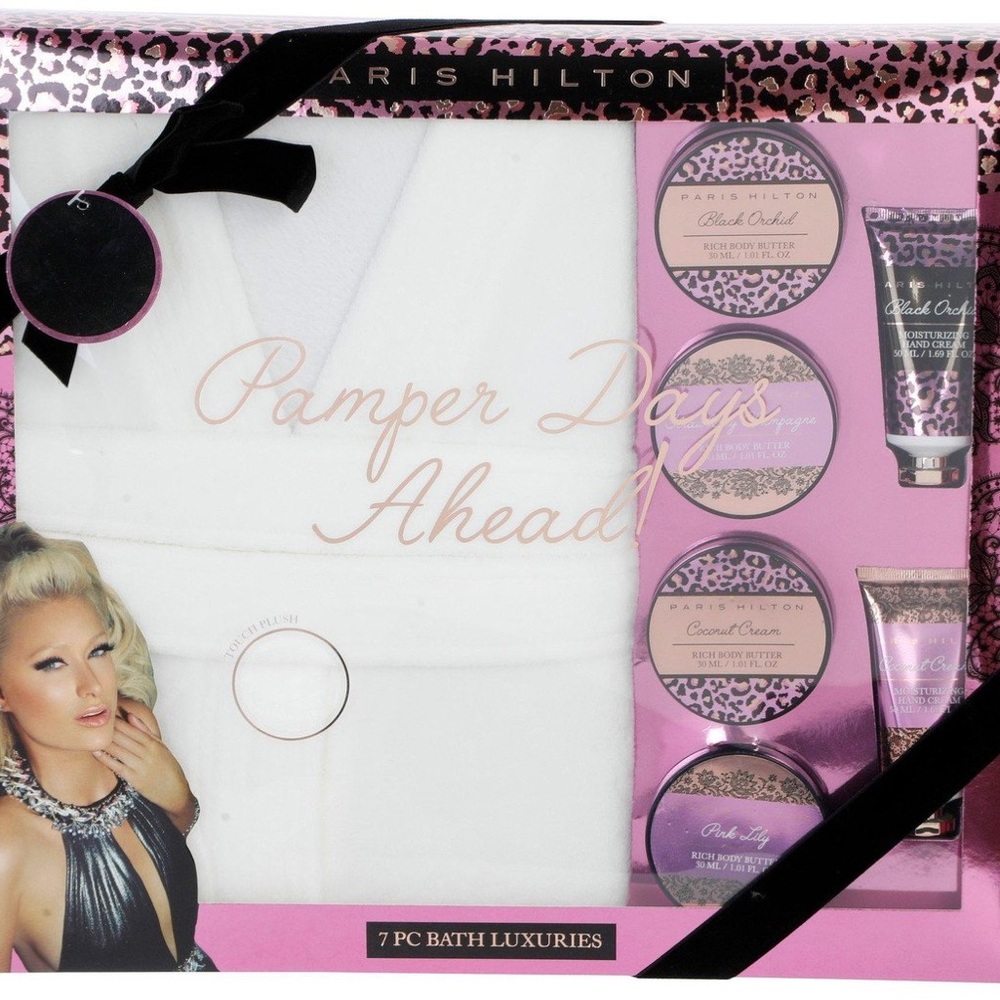 Paris Hilton 7 Pc Bath Luxury Set